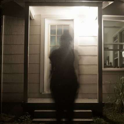Outside-photo A picture of Lovelyn blurred and messed with.